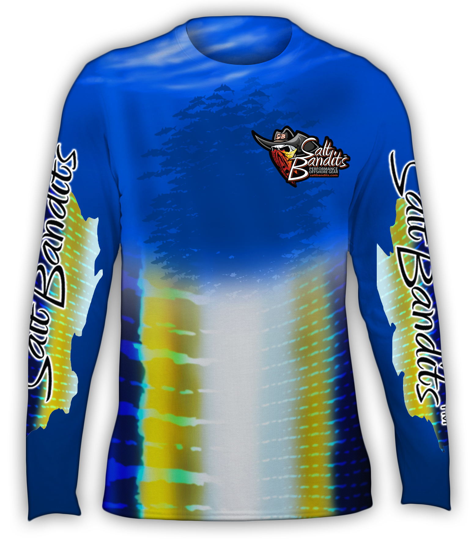 SaltBandits™ Tuna-Marlin Performance Long Sleeve T-Shirt