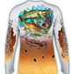 Salt Bandits™ Redfish Performance Long Sleeve T-shirt-Salt Bandits™
