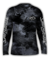 Salt Bandits™ Chameleon Camo Gray Performance Long Sleeve T-shirt-Salt Bandits™